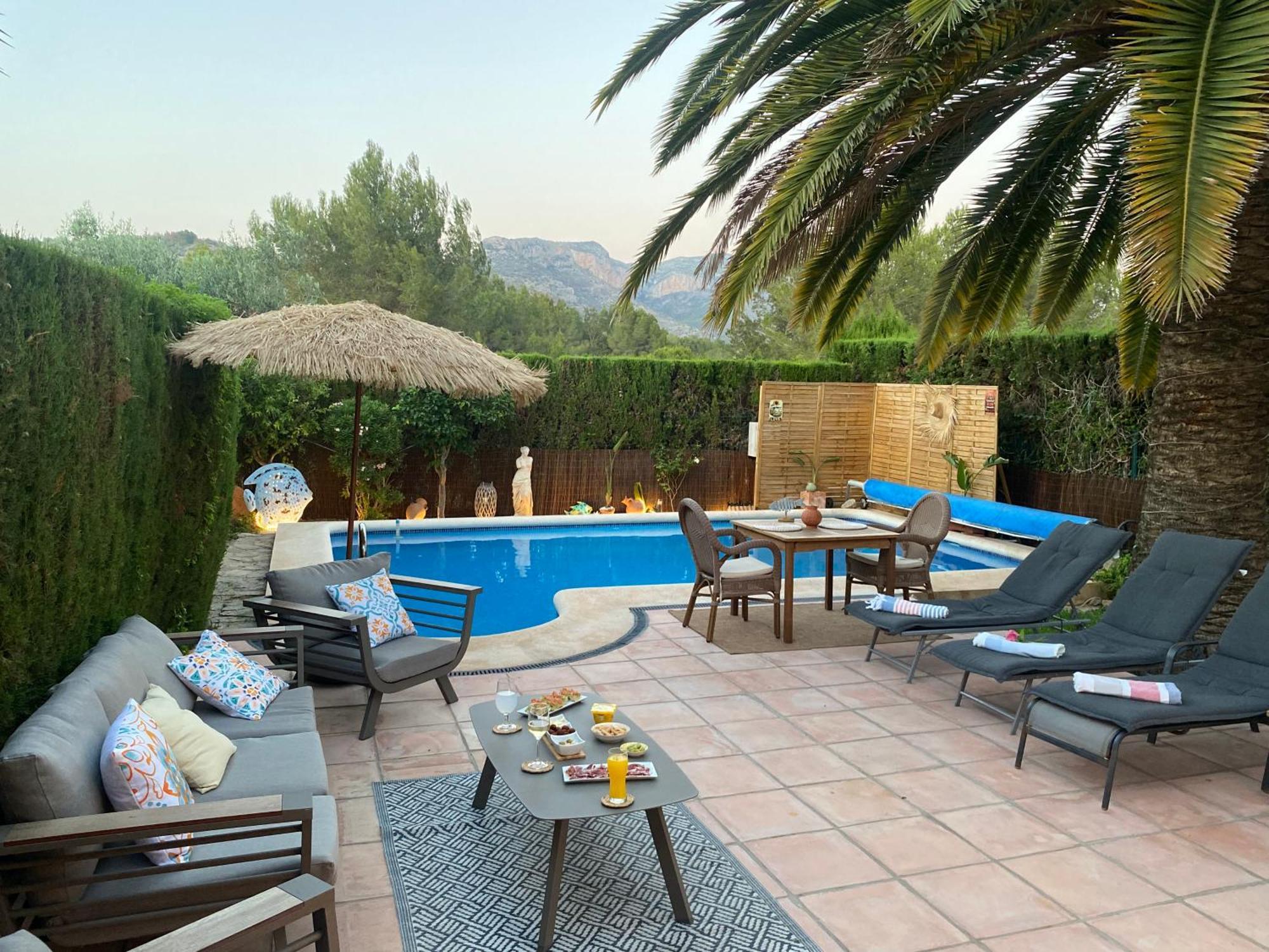 Maison Cosy Au Pied Du Golf Avec Piscine Privee Muntanya la Sella Екстер'єр фото